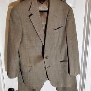 Tommy Hilfiger Plaid Suit EC  42L